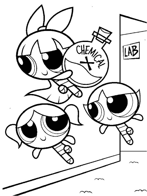 Powerpuff Girls coloring pages Powerpuff Girls coloring pages