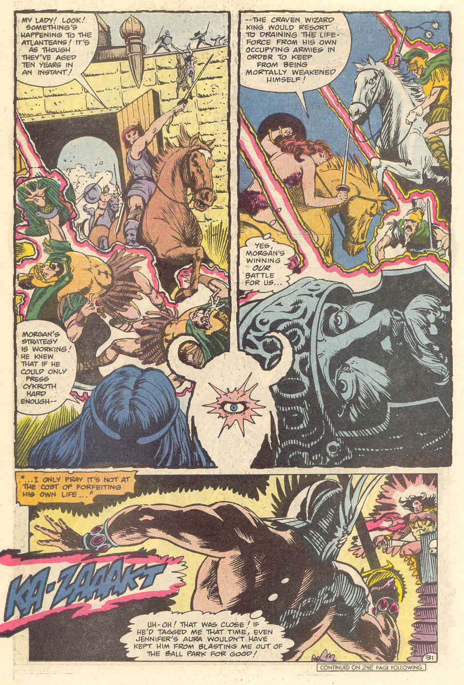 Read online Warlord (1976) comic -  Issue #100 - 31