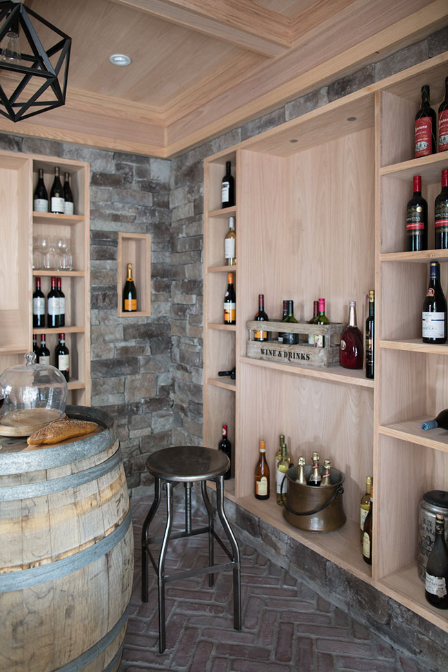 Woman in Real Life A Dream Basement Tour Complete With Wine Cellar, Craft Room and Movie Theatre