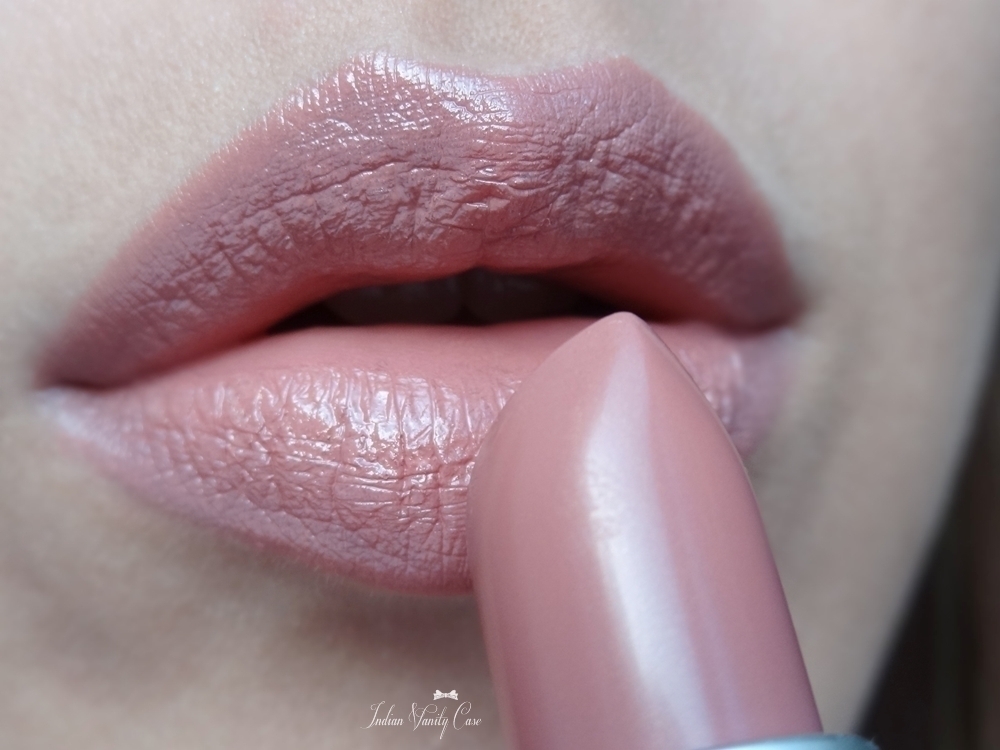 MAC Modesty Lipstick Review, Swatches & Dupe.