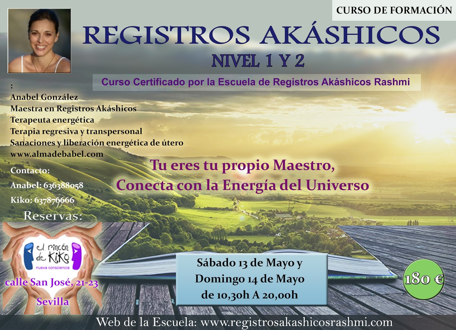 El Rincón de Kiko, Nueva Consciencia CURSO DE REGISTROS AKÁSHICOS