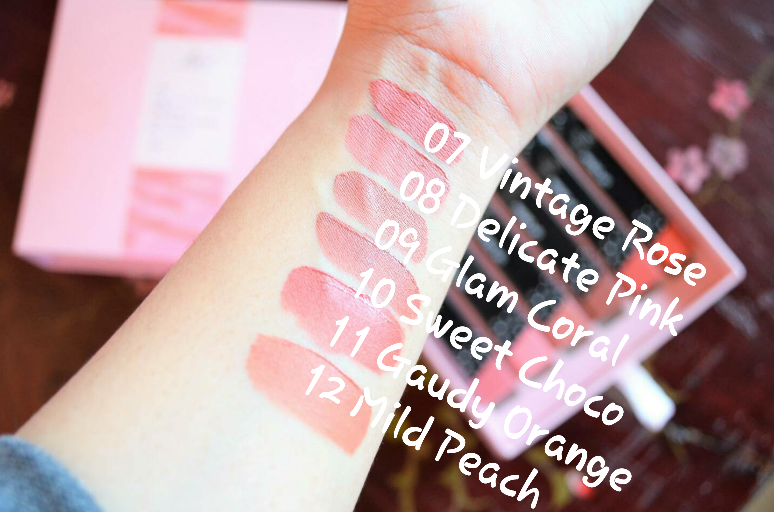 [REVIEW] NEW 6 Shades! Pixy Lip Cream Nude Series