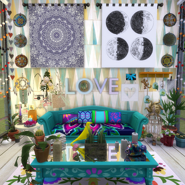 Sims 4 CC's The Best Tapestry Recolors by SimmingWithFloaties