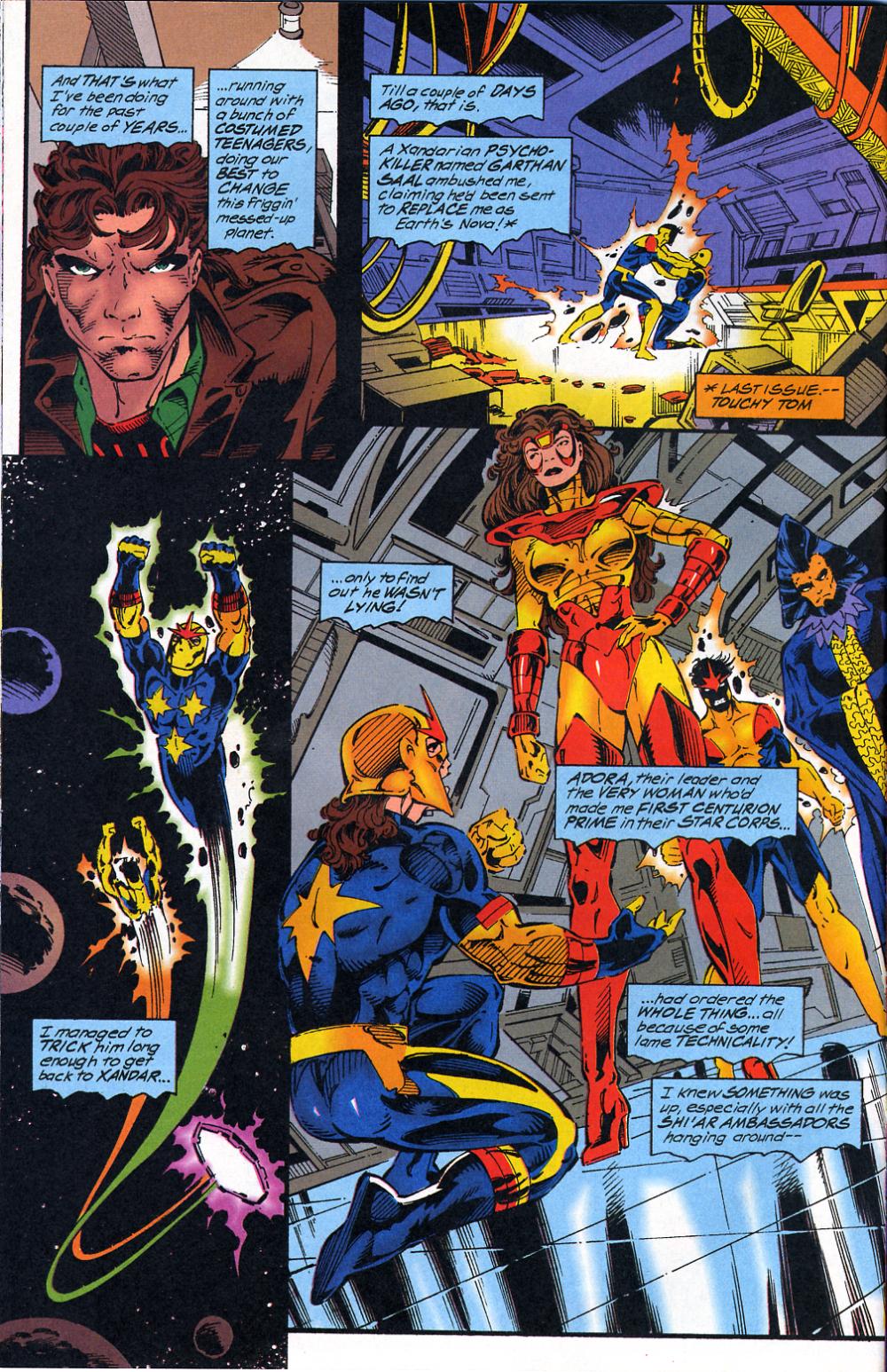Read online Nova (1994) comic -  Issue #18 - 6