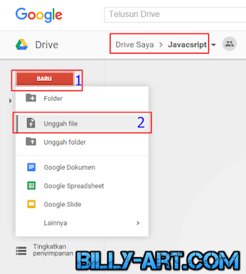 Unggah File to Google Drive