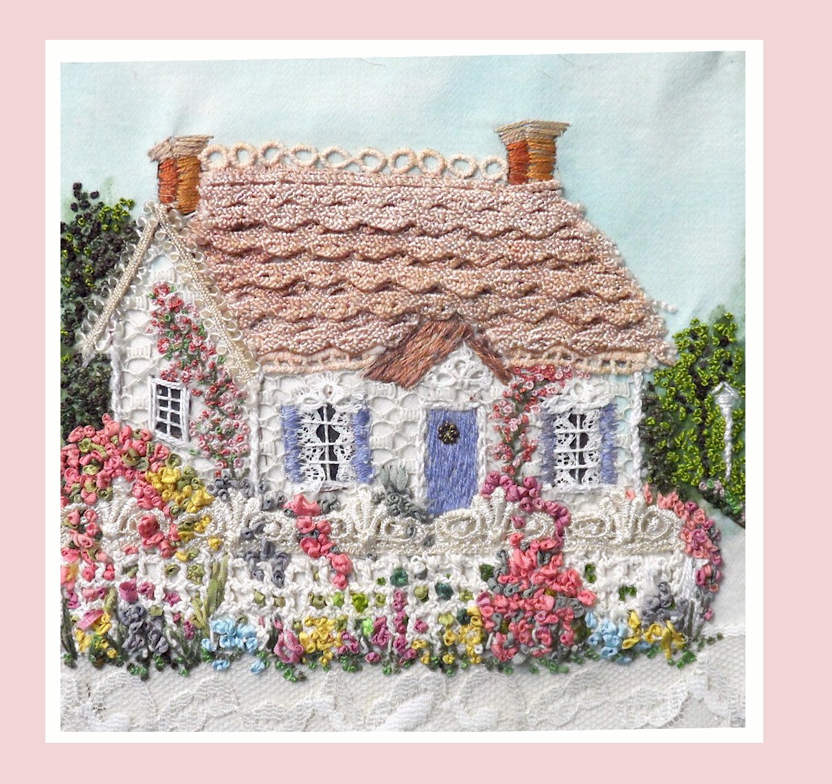 olderrose Lace Cottage Tutorial