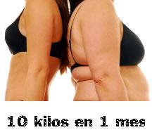 Adelgazar 10 kilos