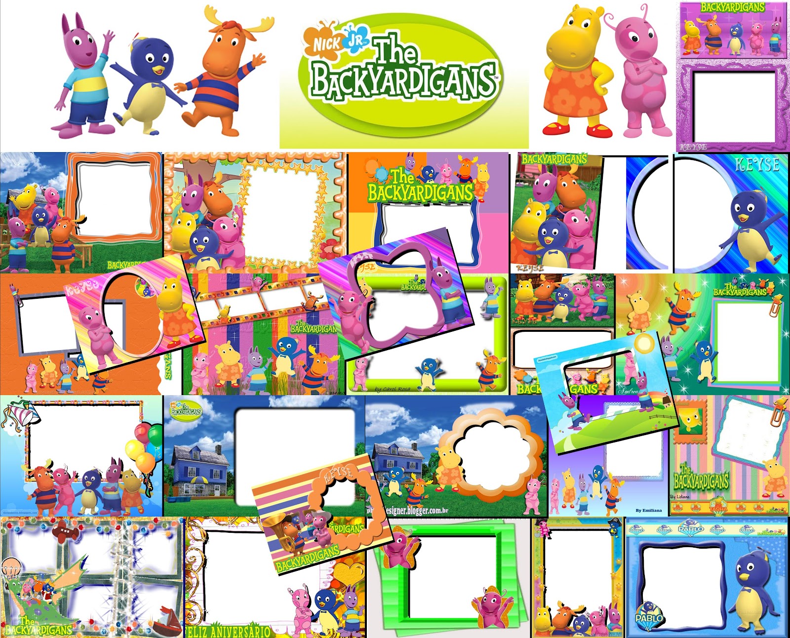 Arte Prátika: BACKYARDIGANS
