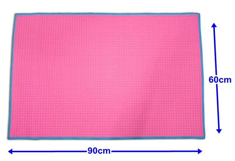 BongBongIdea RUBBER COT MAT SHEET AIRFILLED LAPIK GETAH 90x60cm