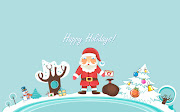 Happy Merry Christmas, Happy Holidays New Desktop Background High Definition . (happy holidays)