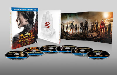 The Hunger Games Complete 4-Film Collection Blu-ray Package