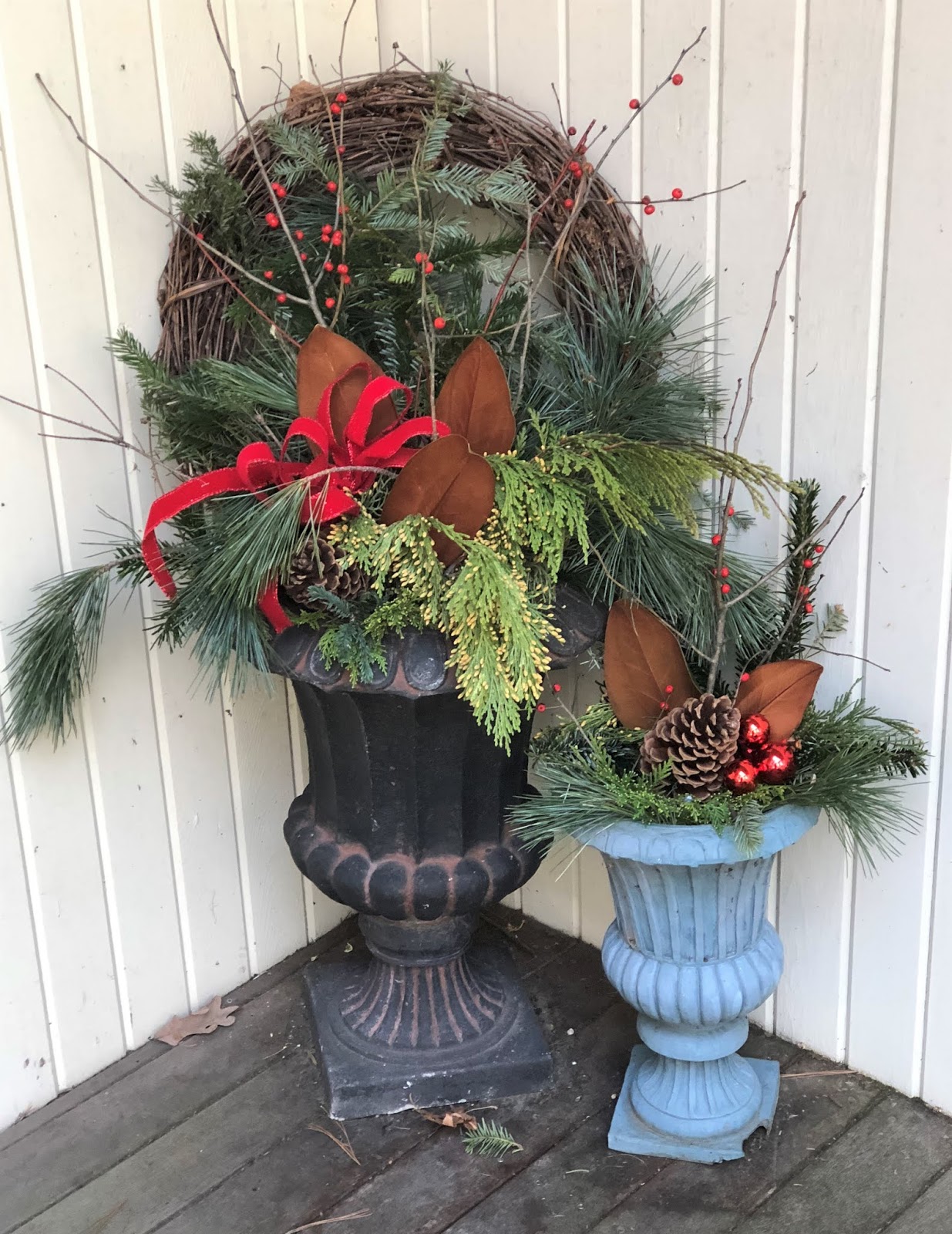 DesignsandEvents: Decorating With Evergreens for Christmas