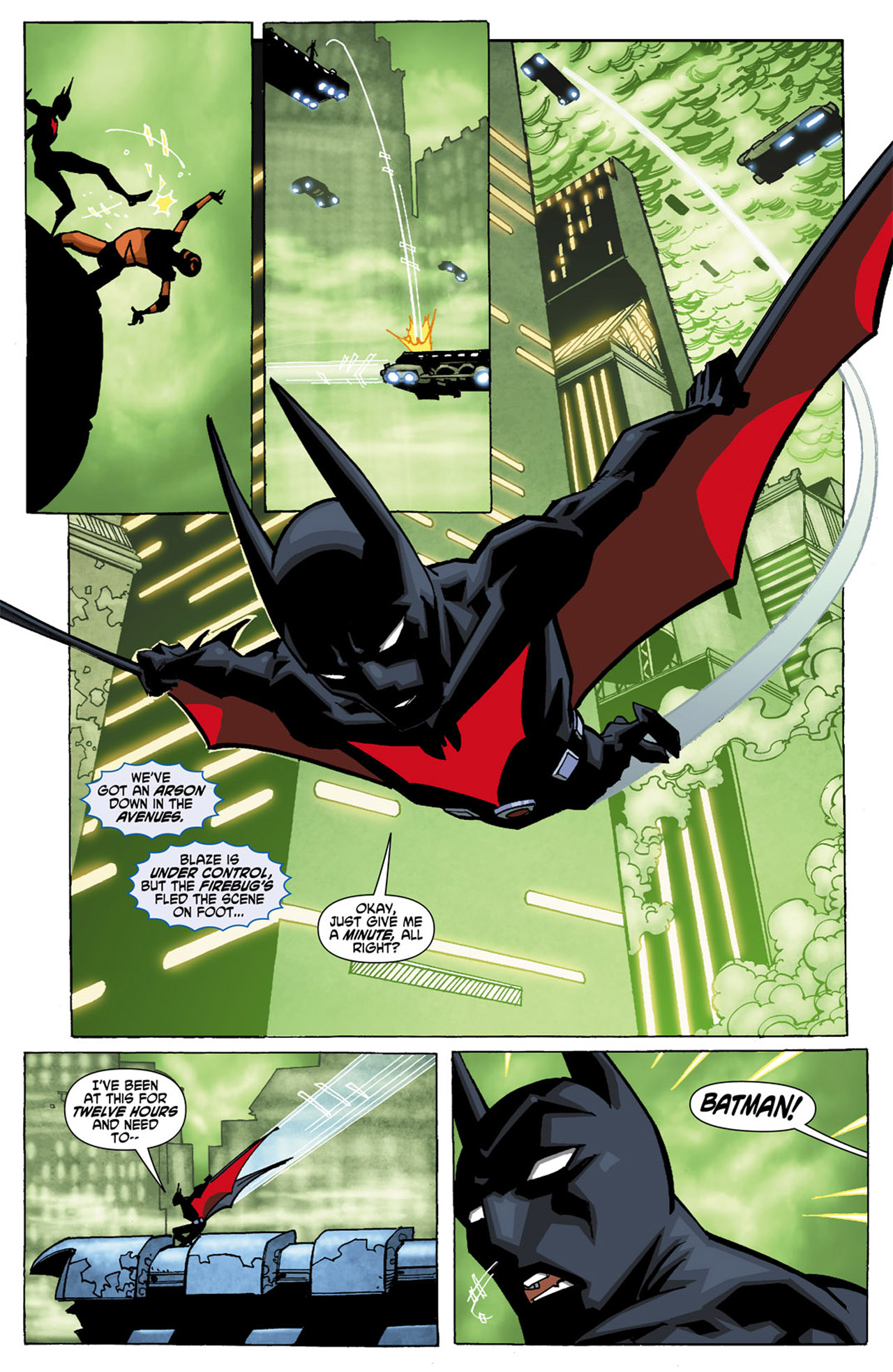 Read online Batman Beyond (2010) comic -  Issue #1 - 10