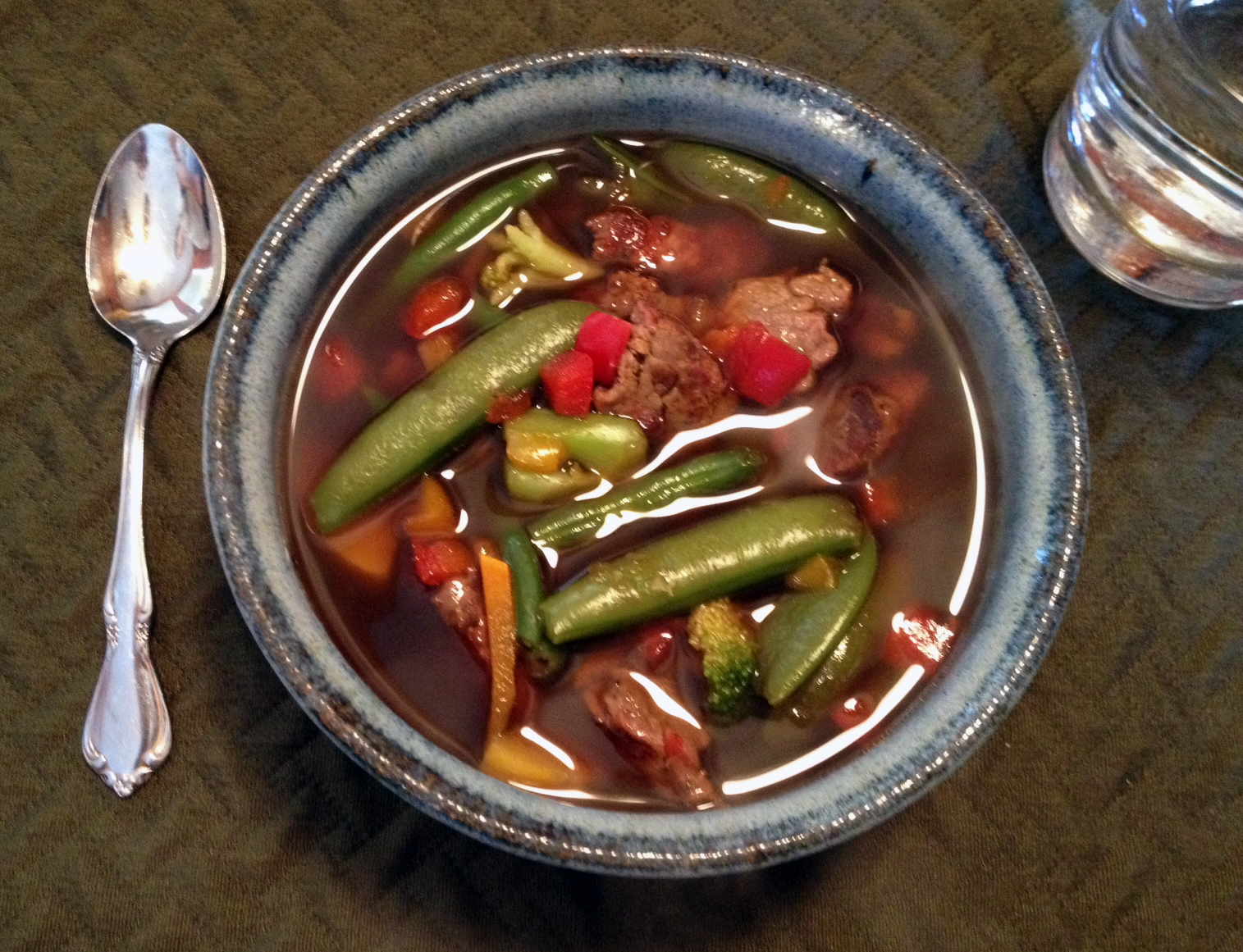 A Taste of Twinsburg: Low Carb Vegetable Beef Soup