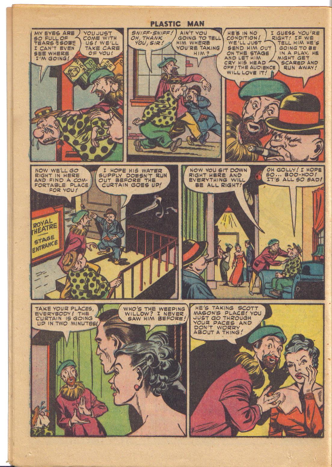 Read online Plastic Man (1943) comic -  Issue #33 - 16