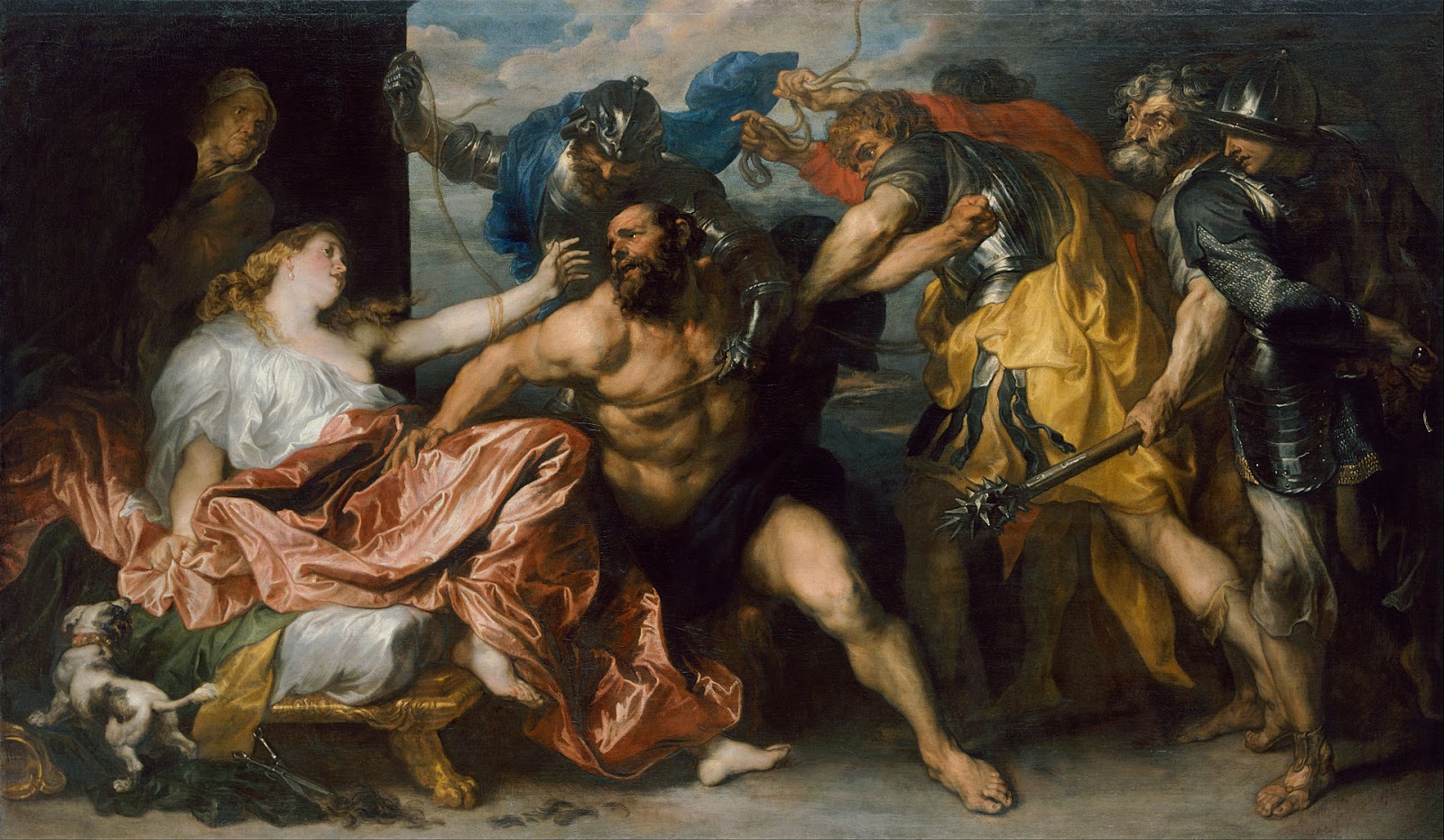 Ван Дейк (Anthony van Dyck) Самсон и Далила Музей истории искусств Вена