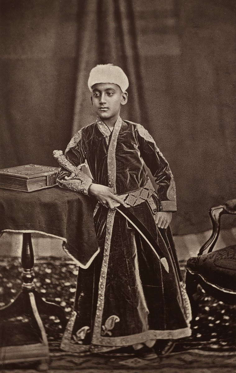 9th Nizam of Hyderabad Mahbub Ali Khan, Asaf Jah VI - 1877