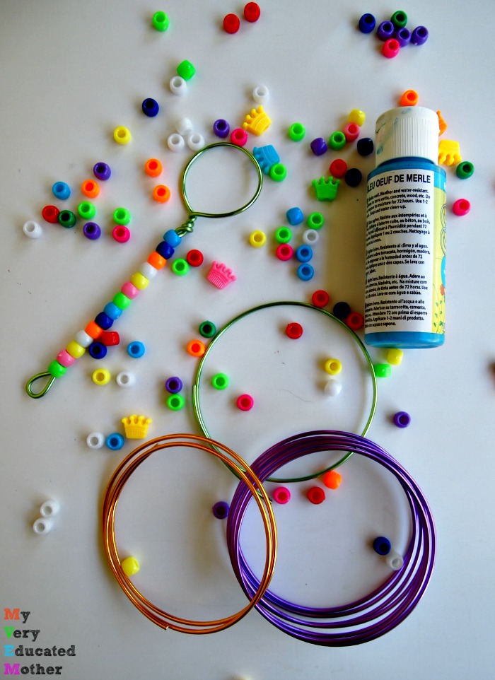 For a couple dollars you can make your own bubble wands!