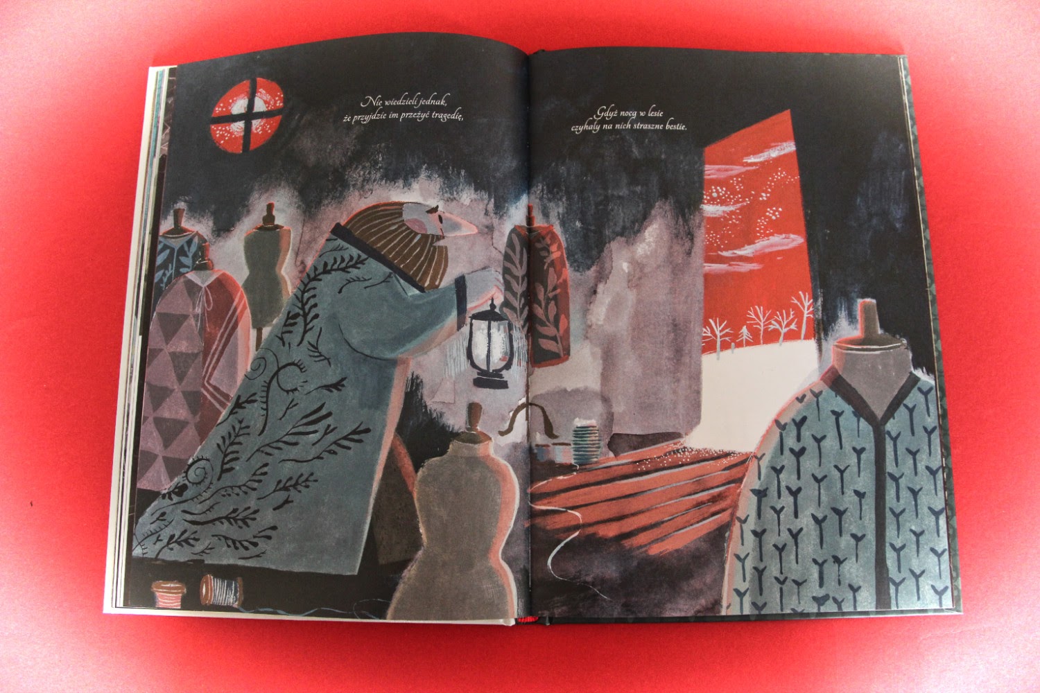„Czerwone wilczątko” Amélie Fléchais „Czerwone wilczątko” Amélie Fléchais