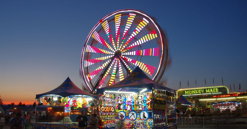 Ross Walker photography Bear Lake County Fair After Dark
