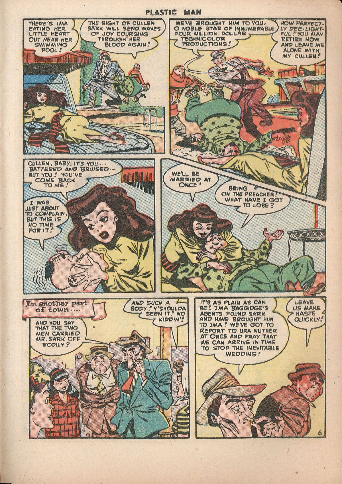 Read online Plastic Man (1943) comic -  Issue #11 - 31