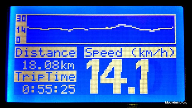 Speedometer/odometer on arduino with GLCD 12864 and openGLCD lib