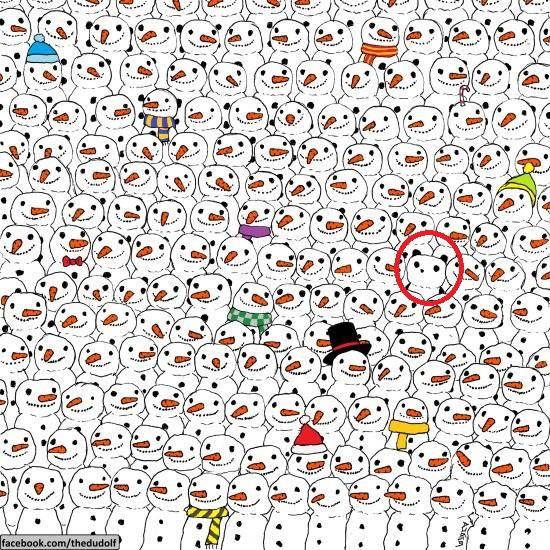 Bisakah Kamu Temukan Panda di Tengah Kawanan Boneka Salju Ini? Cobalah Permainan Unik Ini Untuk Uji Ketelitianmu Bisakah Kamu Temukan Panda di Tengah Kawanan Boneka Salju Ini? Cobalah Permainan Unik Ini Untuk Uji Ketelitianmu