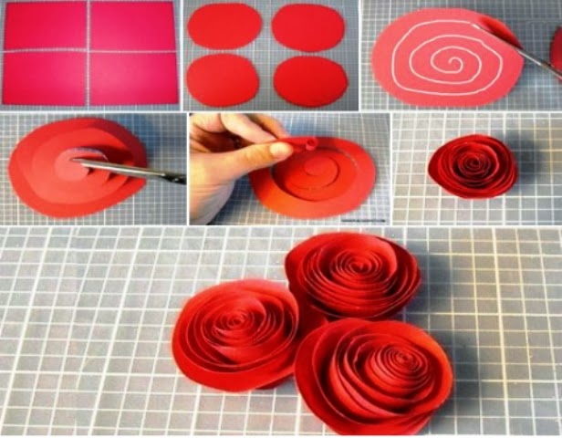 Cara Membuat Vas Bunga Dari Kertas Kado
