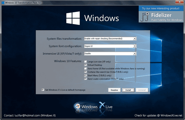 Windows 10 Transformation Pack Windows 10 Transformation Pack