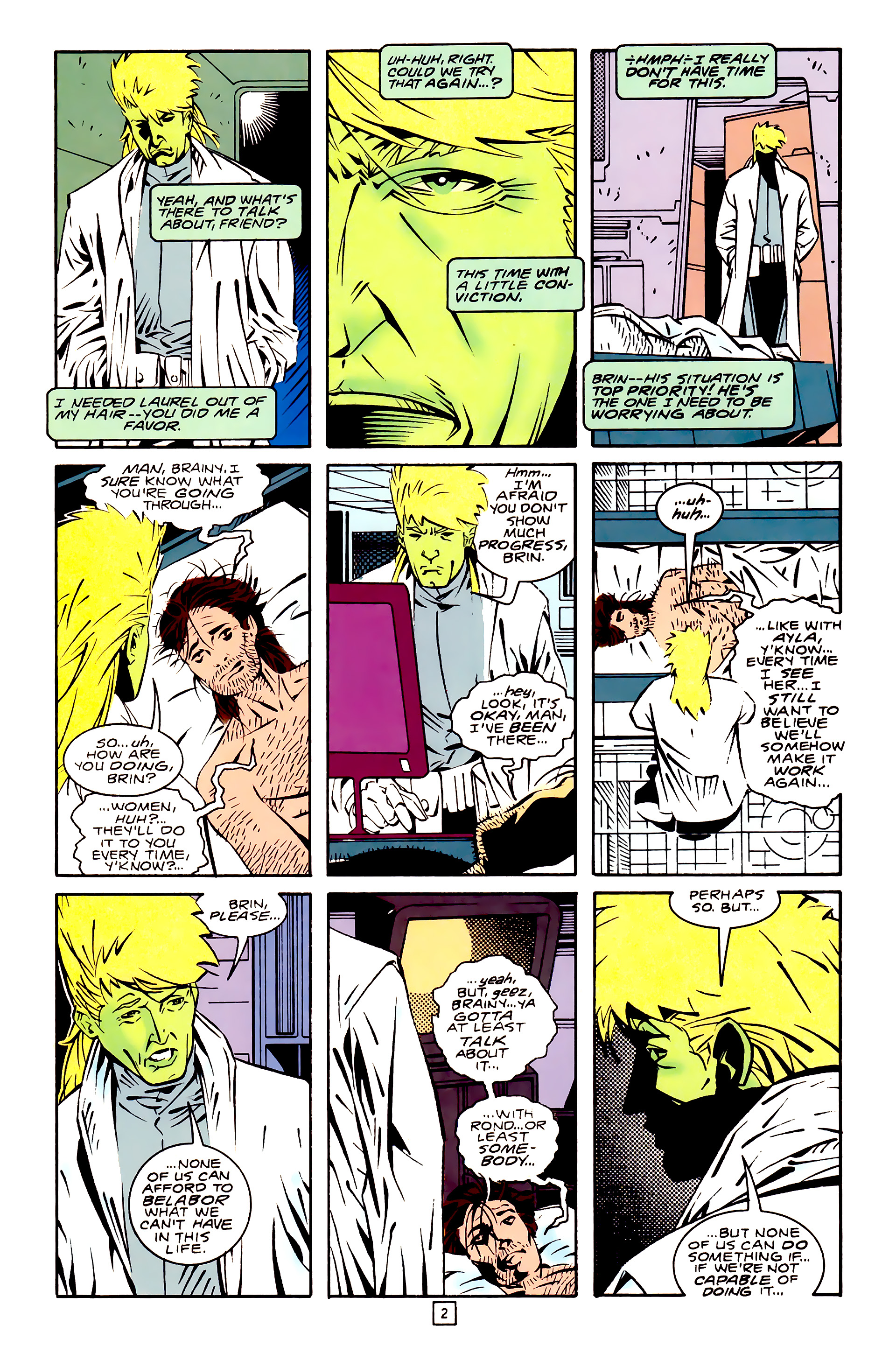 Legion of Super-Heroes (1989) 29 Page 2