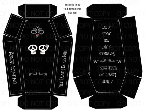 Coffin Cake Template Coffin Cake Template