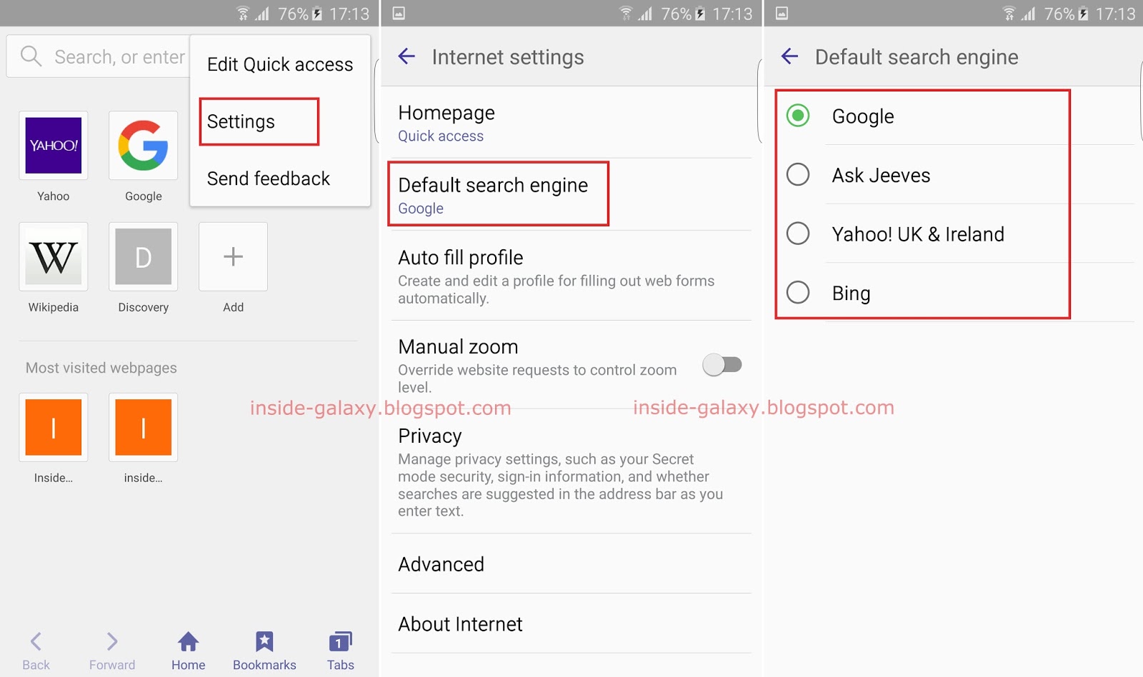 Inside Galaxy Samsung Galaxy S6 Edge How To Change Default