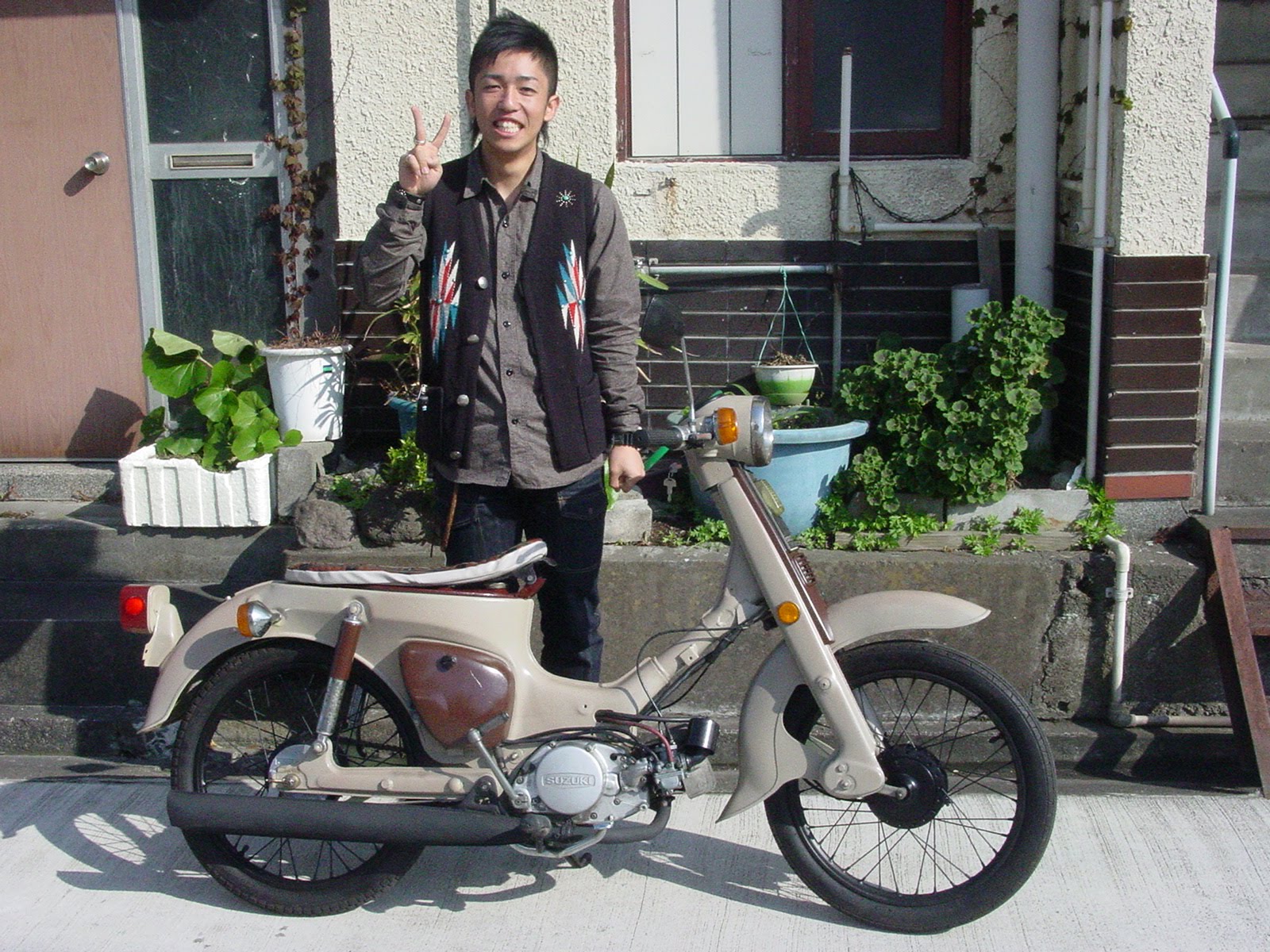 値下げSUZUKIバーディー50カスタム