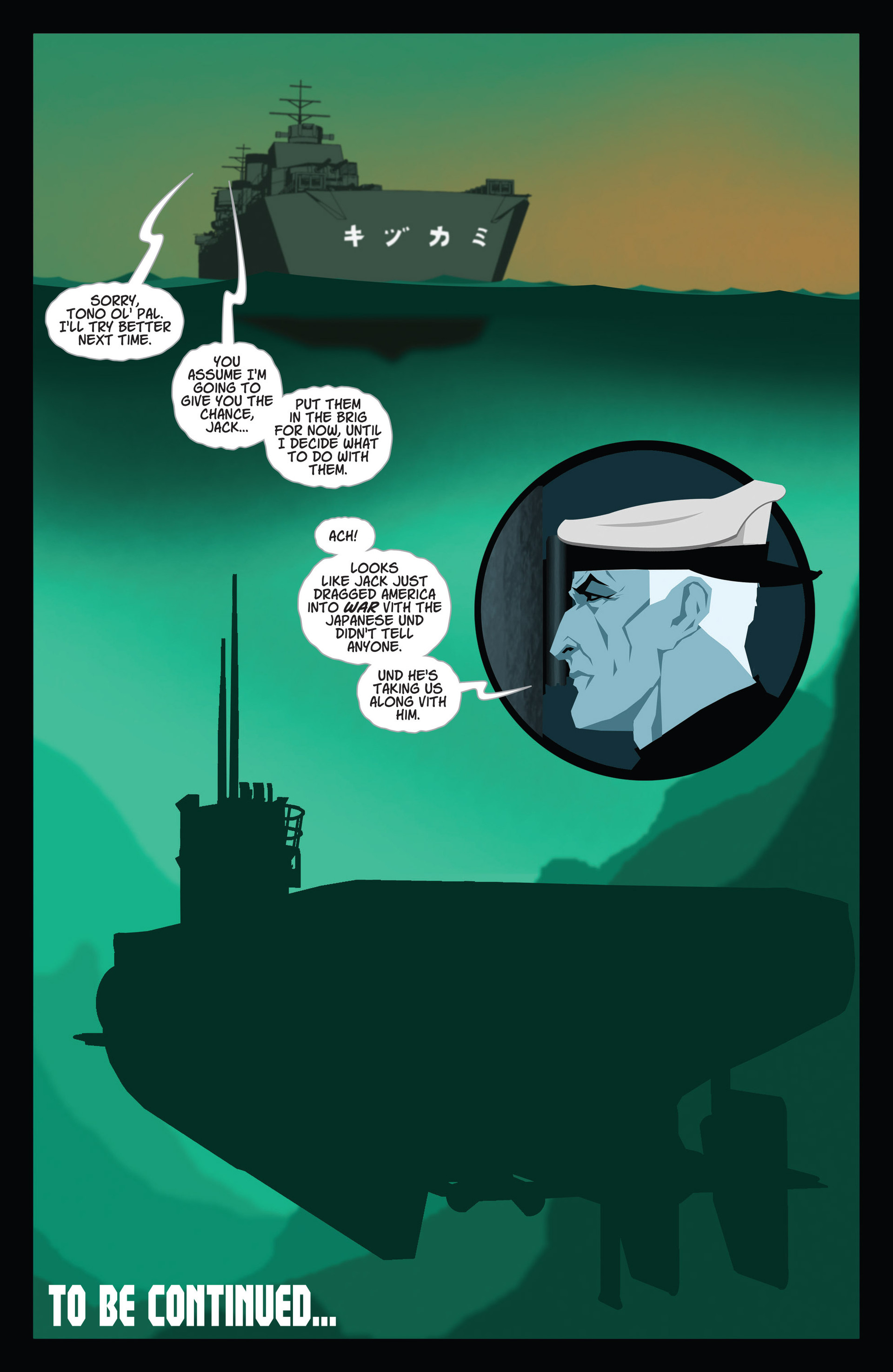 Read online The Mercenary Sea comic -  Issue #5 - 22