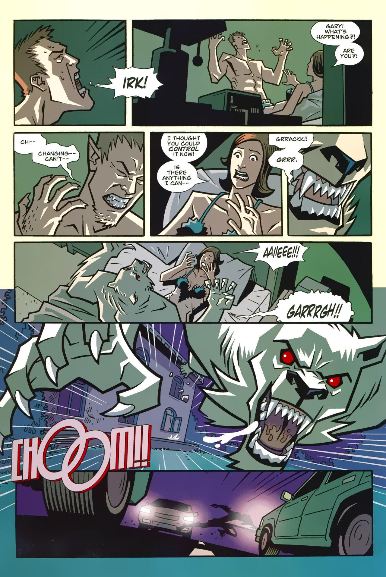 Read online The Astounding Wolf-Man comic -  Issue #2 - 19