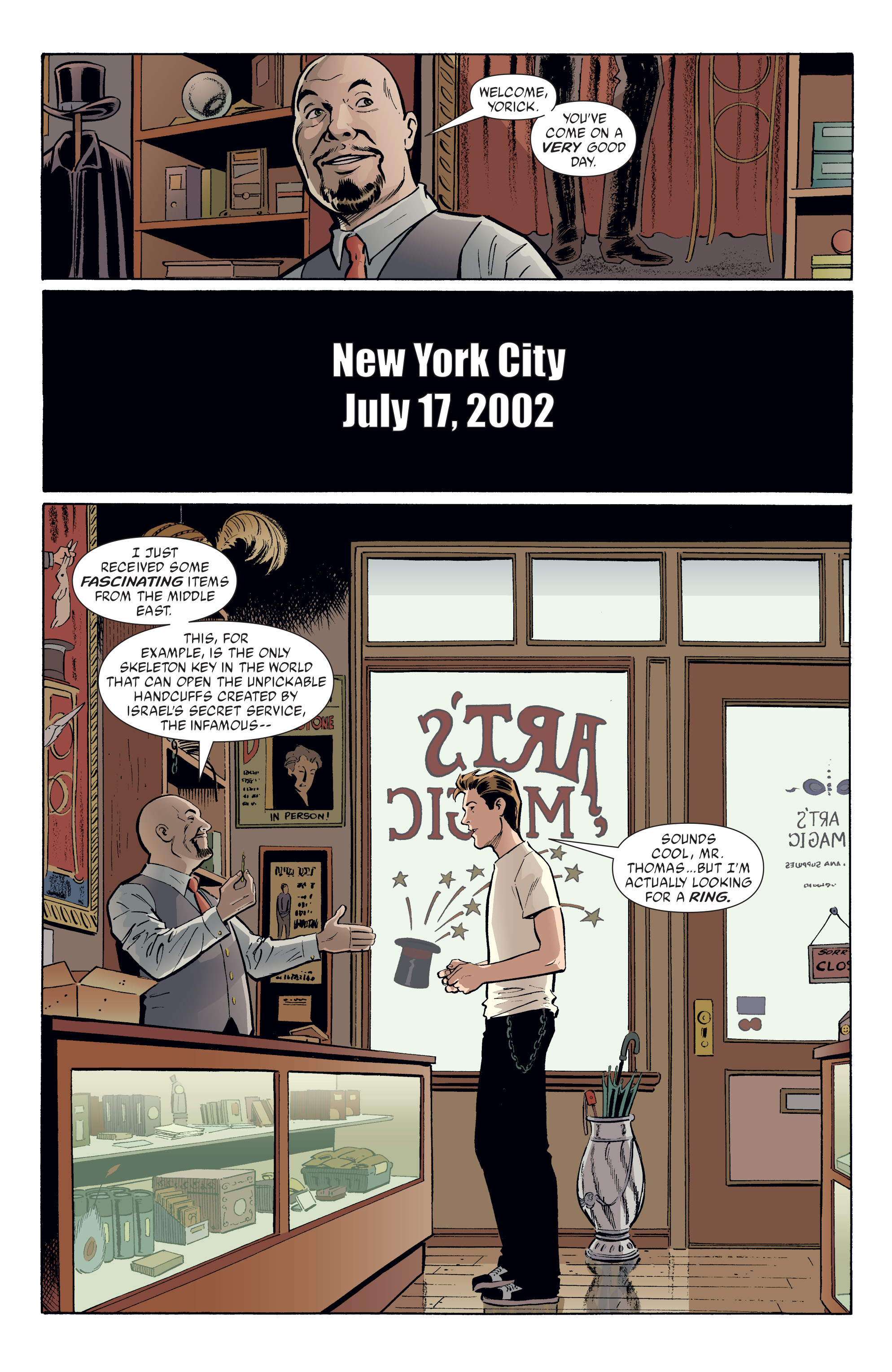 Read online Y: The Last Man (2002) comic -  Issue #27 - 2