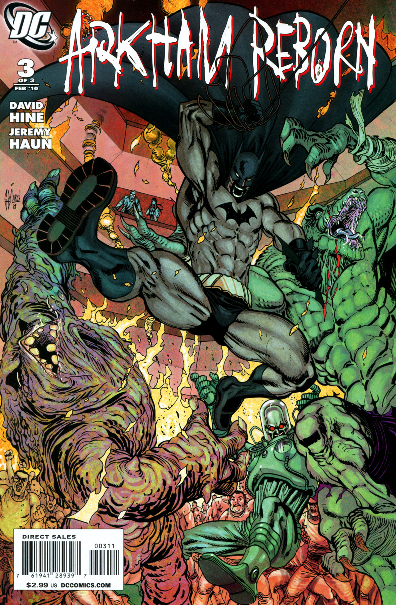 Read online Arkham Reborn comic -  Issue #3 - 1