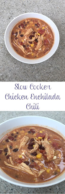 Slow Cooker Chicken Enchilada Chili