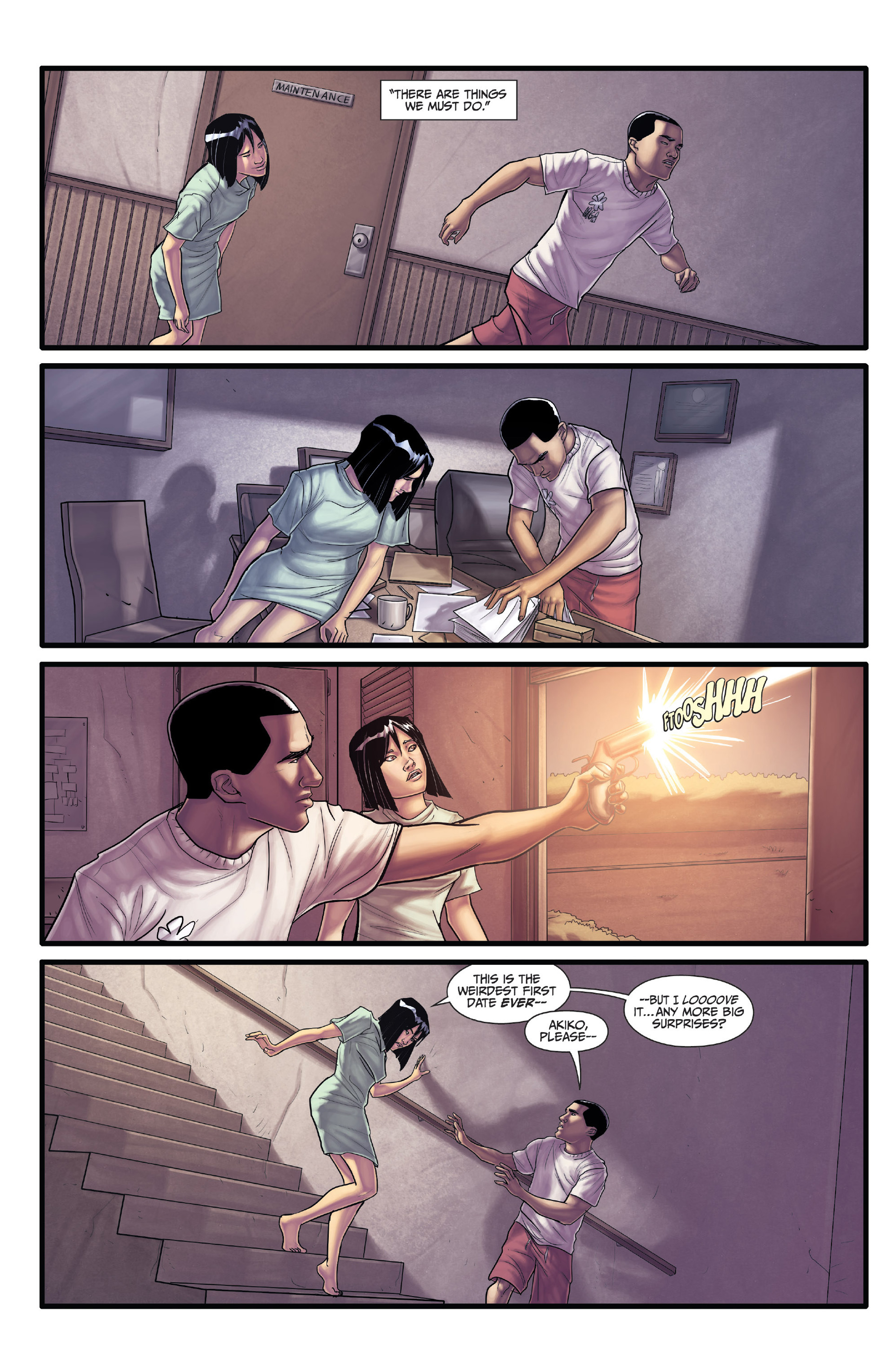 Read online Morning Glories comic -  Issue #23 - 9