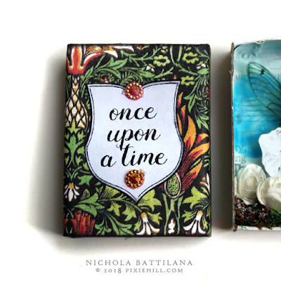 Paper fairy matchbox - Nichola Battilana