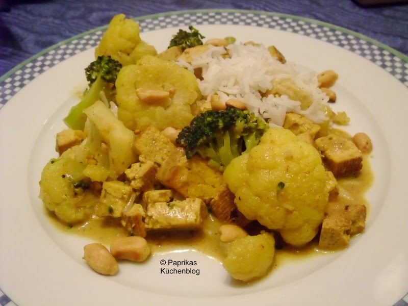 Paprikas Küchenblog: Blumenkohl-Broccoli-Curry