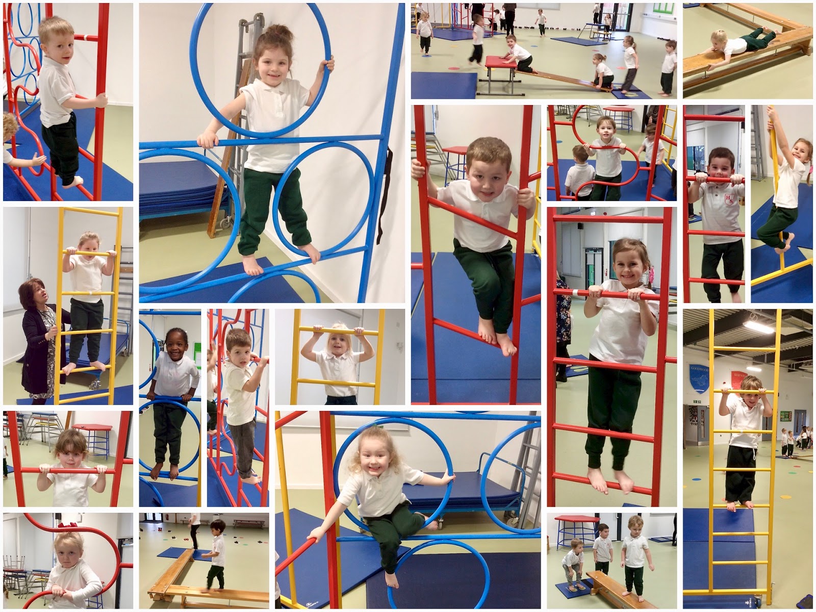 Nursery PE Exploring the Apparatus Hacton News