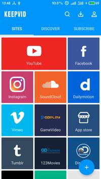 تحميل برنامج KeepVid Android لتنزيل الفيدوهات من اليوتيوب بجوده عاليه للاندرويد اخر اصدار مجانا 