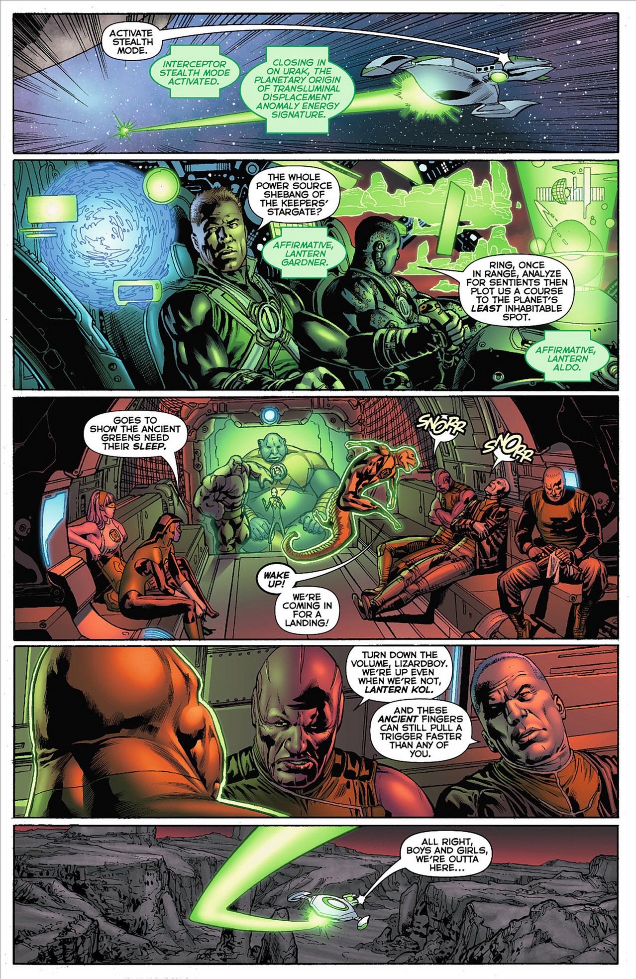 Read online Green Lantern Corps (2011) comic -  Issue #6 - 2