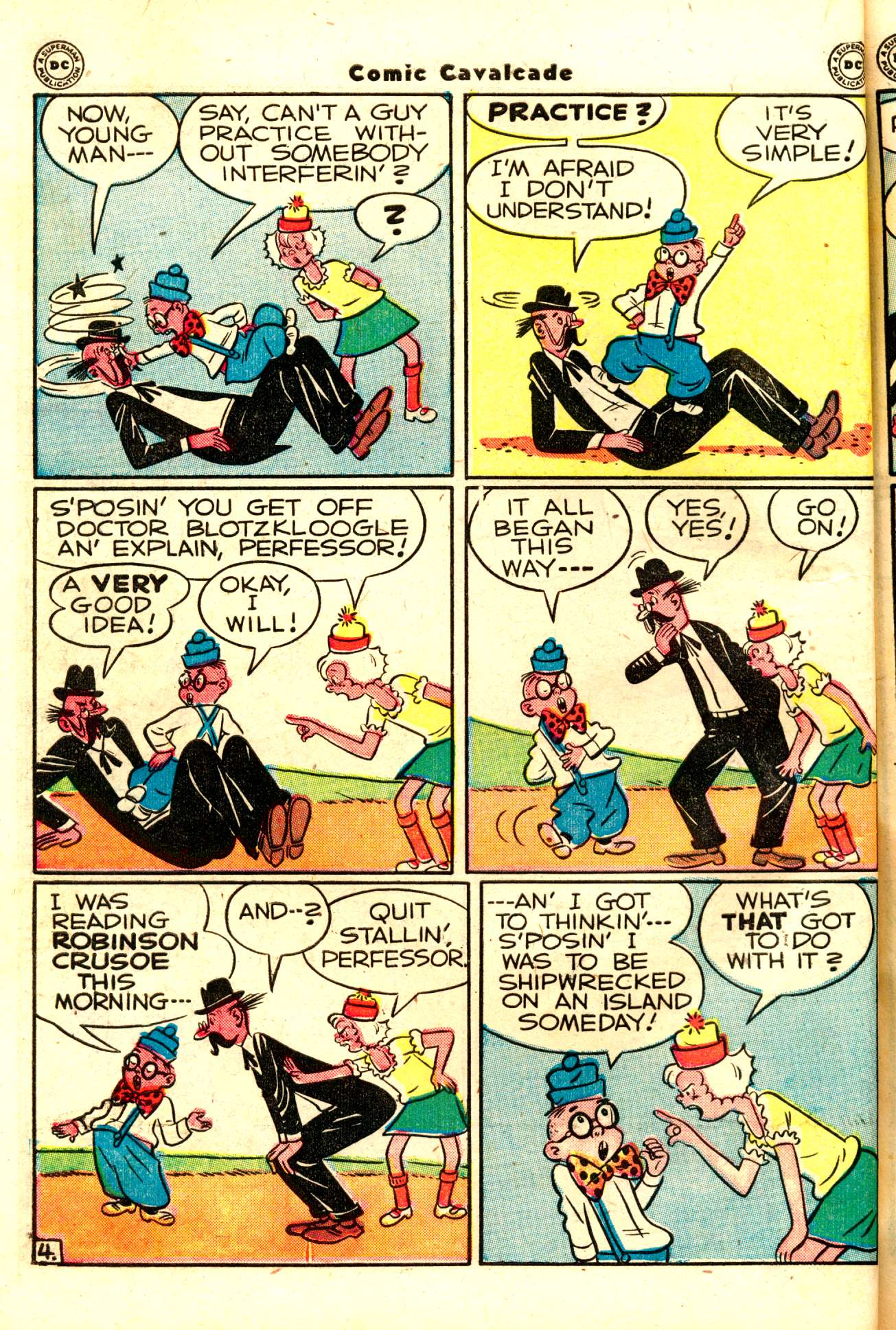 Read online Comic Cavalcade comic -  Issue #24 - 44