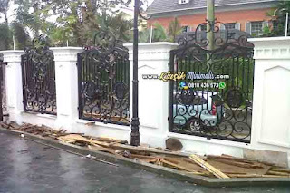 Pagar Besi Tempa Pagar Klasik