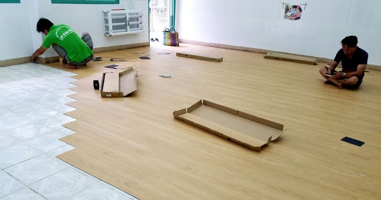 sàn nhựa giả gỗ bao nhiêu tiền một mét vuông