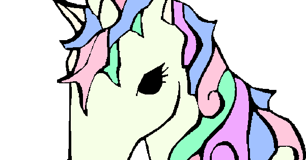 Unicorn Horn Coloring Page PNG | Arte Inspire