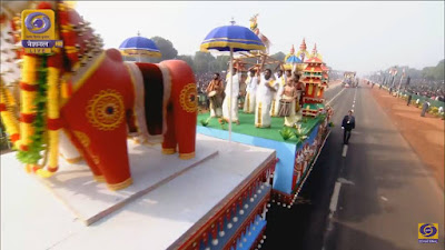 Screenshot of the Republic Day Parade - Kerala Theme Screenshot of the Republic Day Parade - Kerala Theme