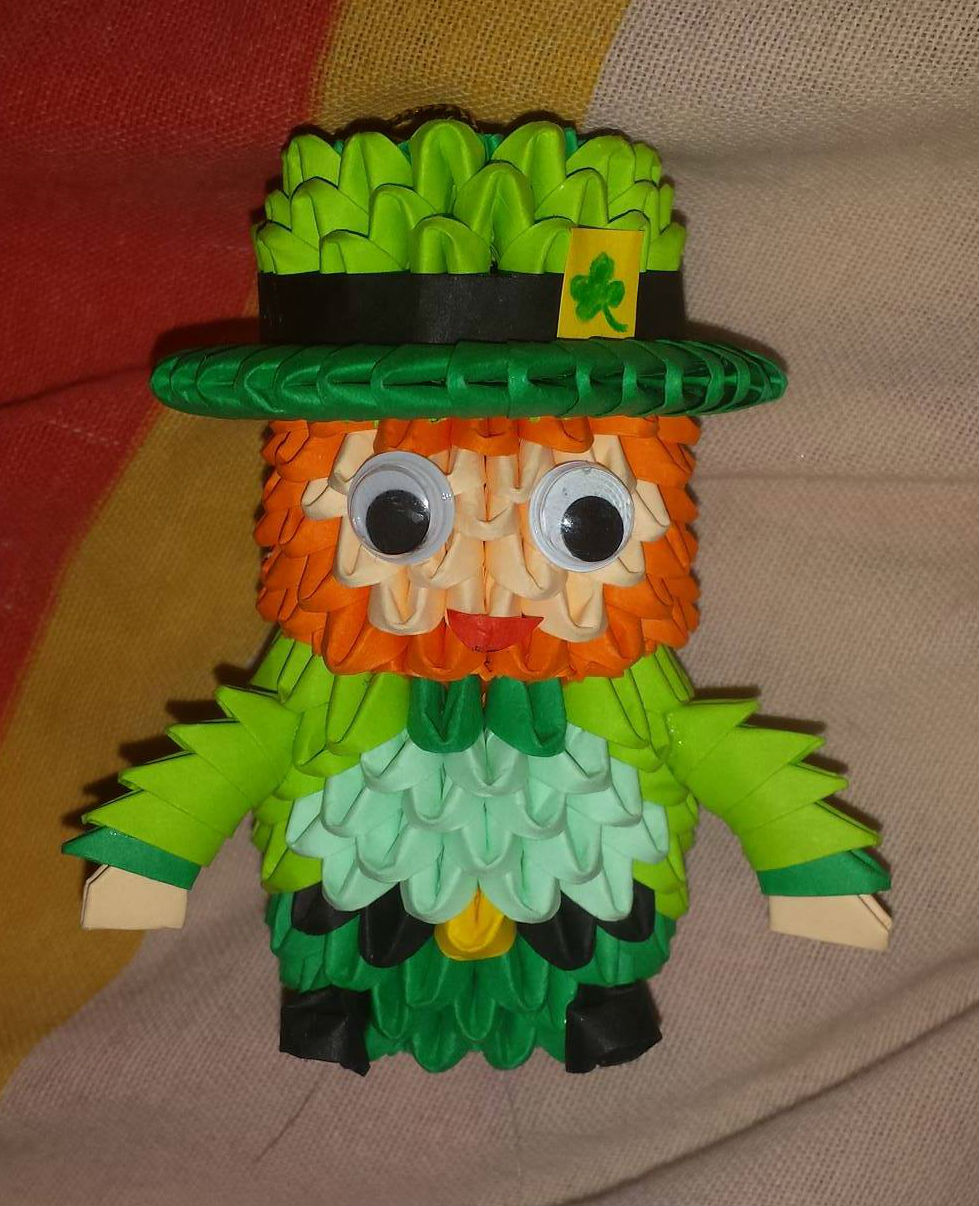 st patricks day origami owl